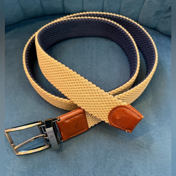 Tommy Bahama Men's Stretch Braided Reversible Belt L/XL - Picture 1 of 4